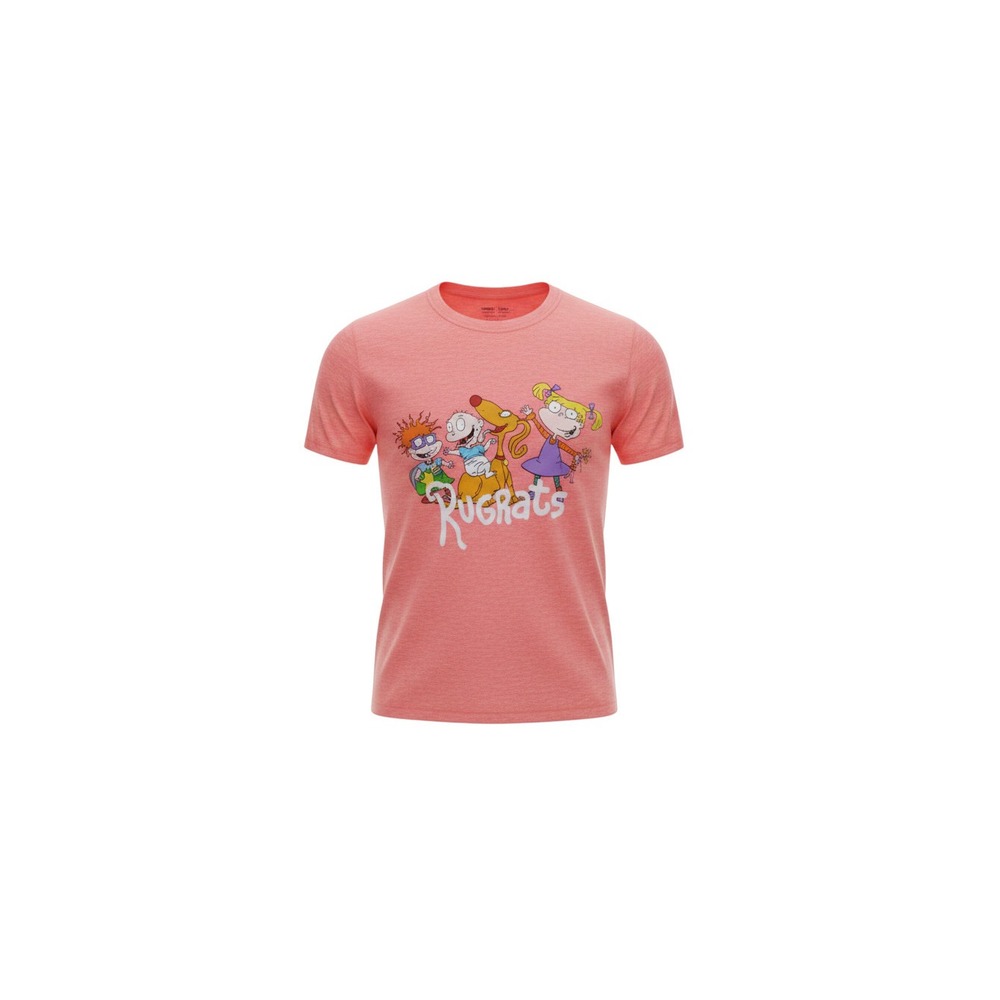Rue21 Rugrats Graphic Tee Shirt Mens Medium Pink Nickelodeon Cartoon 90s Retro